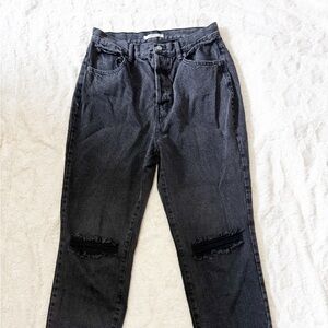 pacsun ripped dad jeans